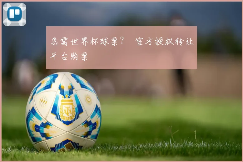 急需世界杯球票？ 官方授权转让平台购票